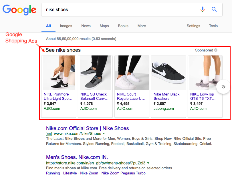 Quảng cáo Google - Quảng cáo mua sắm Google Shopping Ads