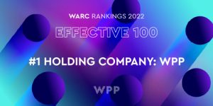 WPP đã dẫn đầu hạng mục 2022 top Holding Companies