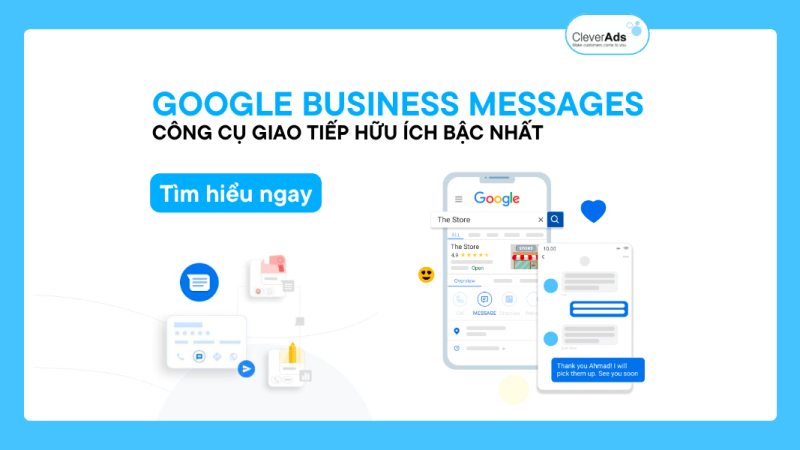 Google Business Messages – Công cụ giao tiếp hữu ích bậc nhất