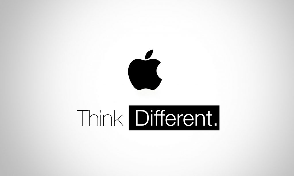 Slogan của Apple từ giai đoạn khởi đầu 