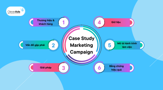 Các yếu tố trong một case study marketing campaign
