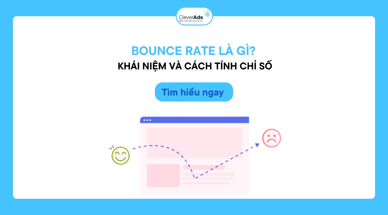 Bounce rate là gì? Khái niệm và cách tính chỉ số