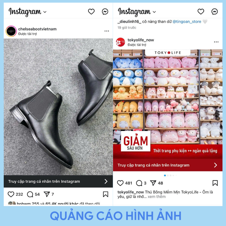 quảng cáo instagram