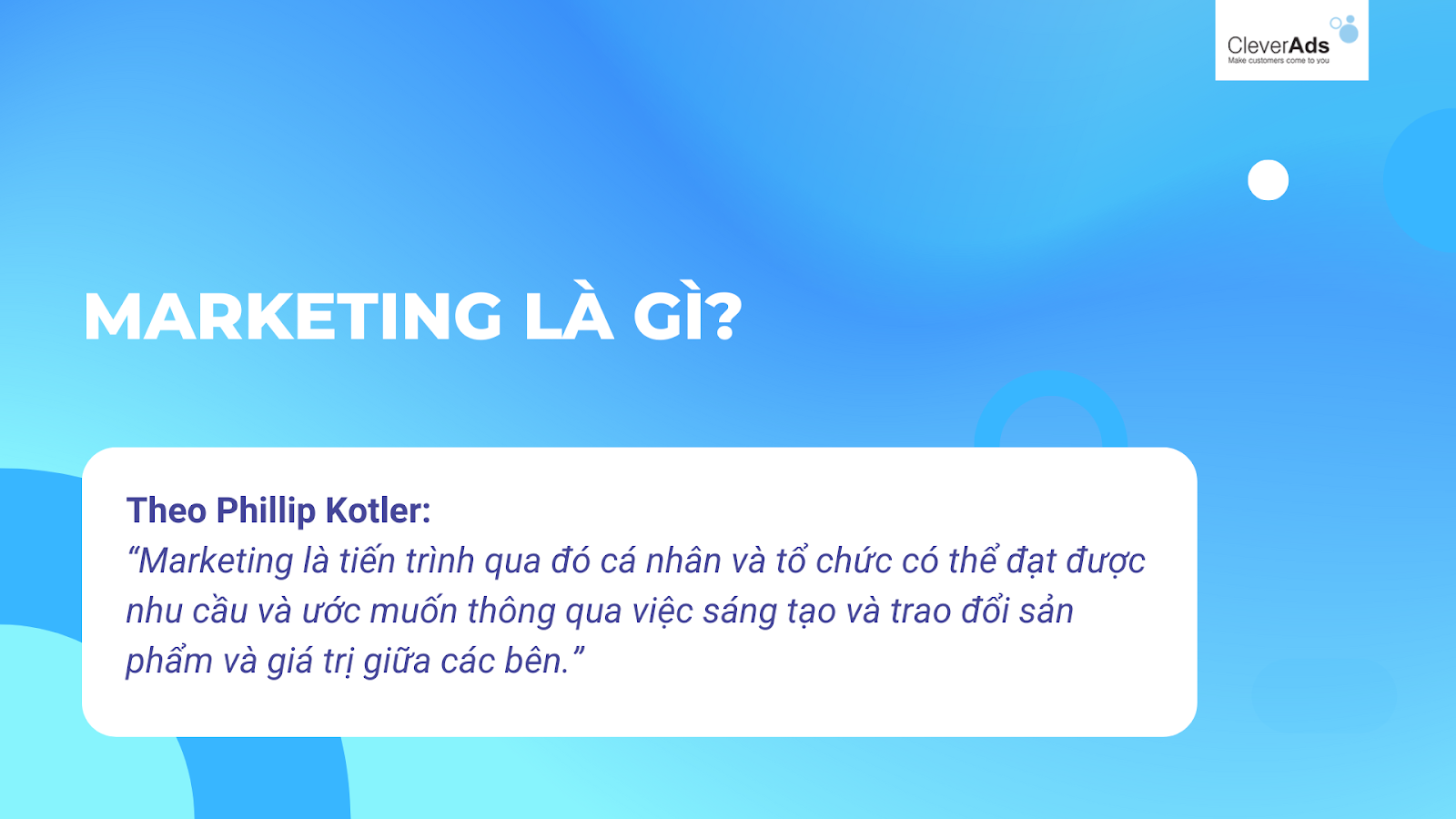 Marketing là gì