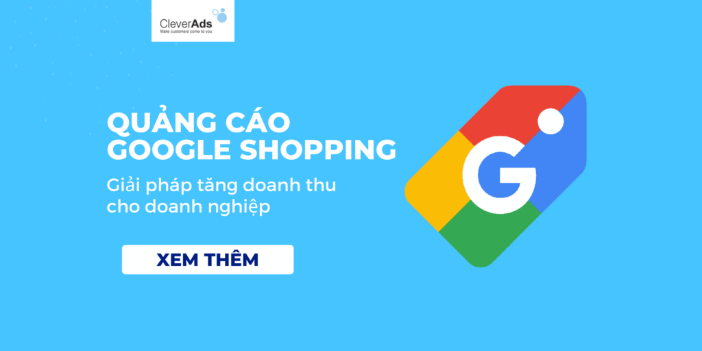 quảng cáo google shopping