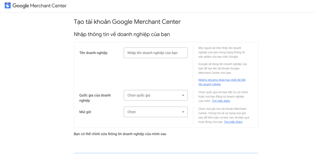 quảng cáo google shopping