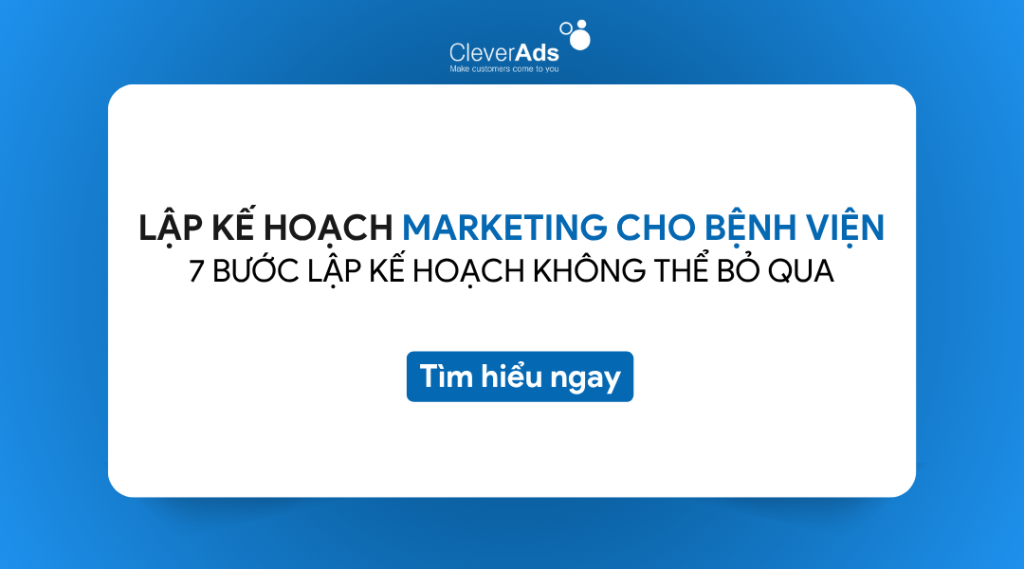 lập kế hoạch marketing cho bệnh viện