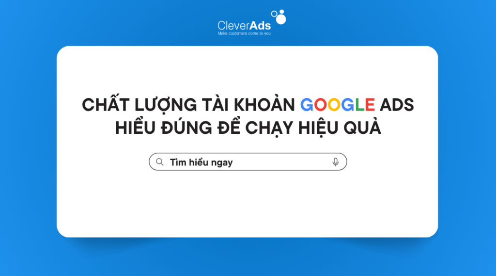 chất lượng tài khoản