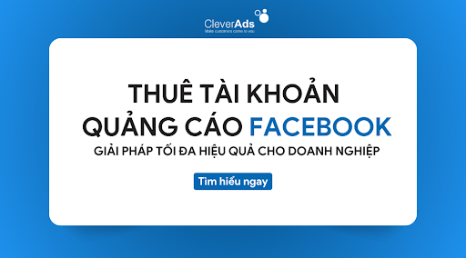thuê tài khoản quảng cáo facebook