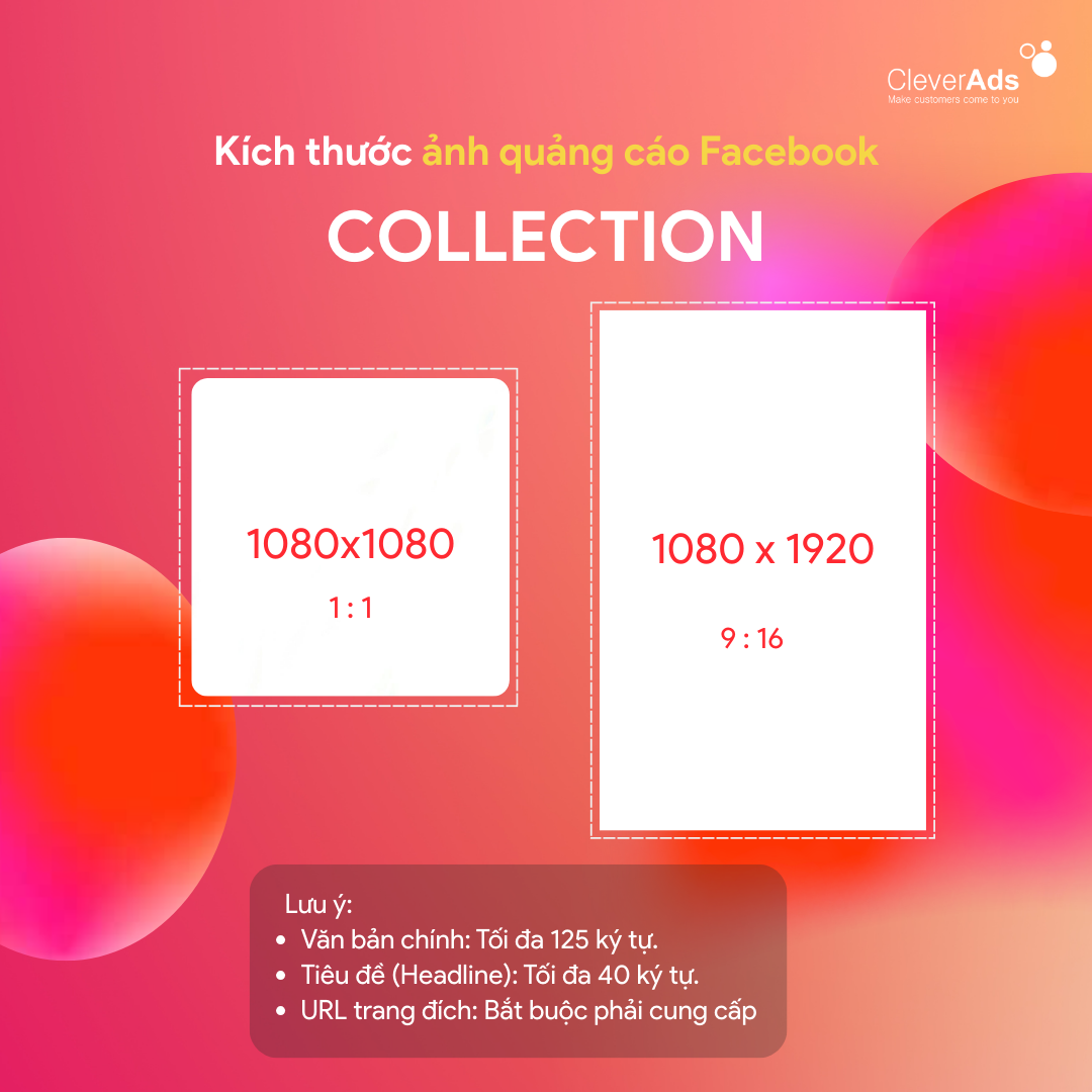Kích thước quảng cáo Facebook