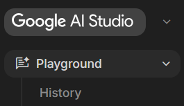 Google ai studio