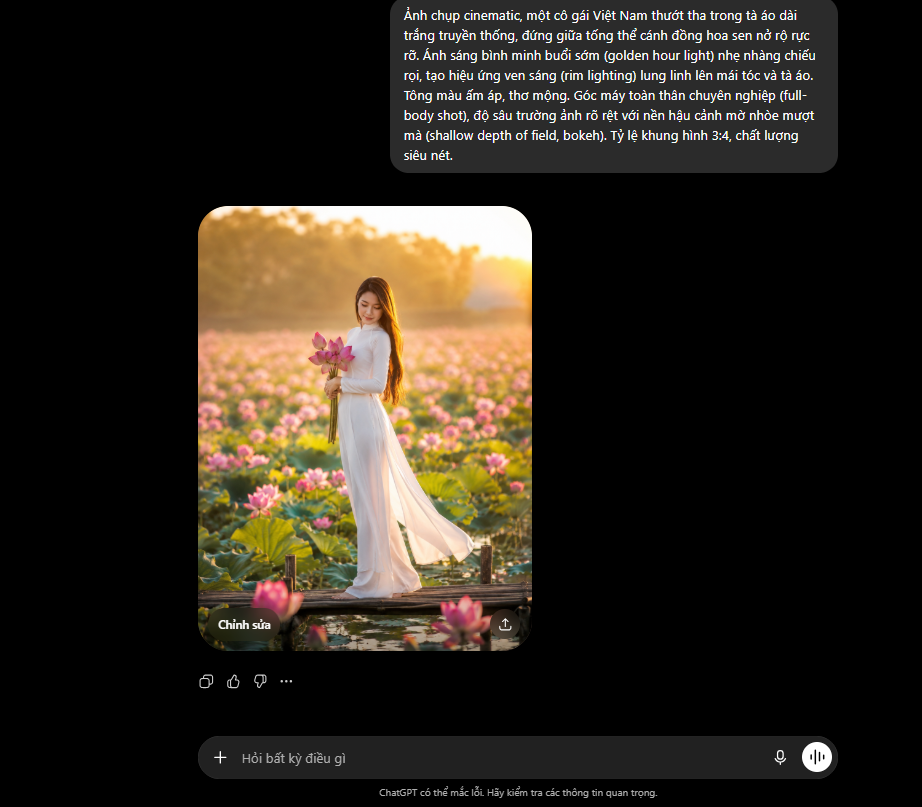 Chat GPT hình ảnh