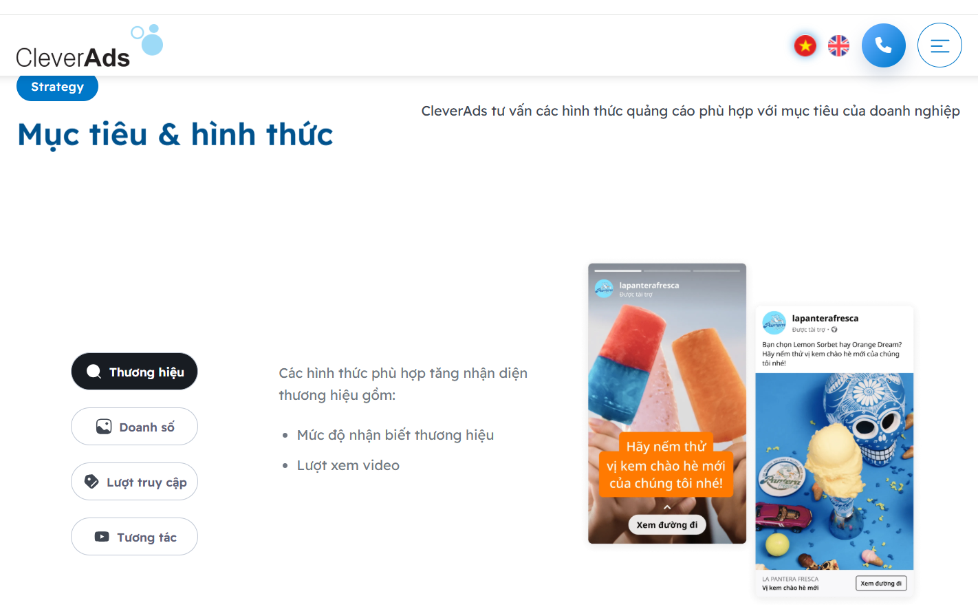 Dịch vụ quảng cáo
